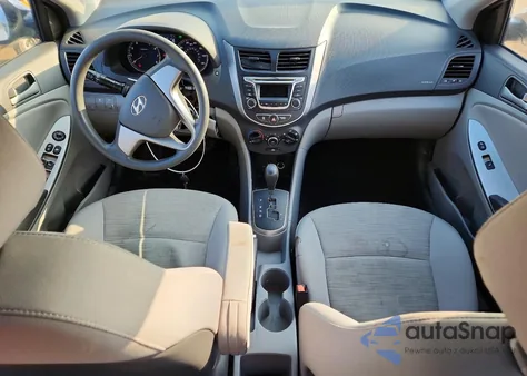 2015 Hyundai Accent Gls z USA, uszkodzony, nr VIN KMHCT4AEXFU897783